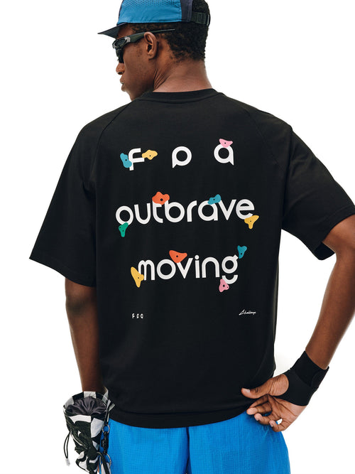 COOLMAX Climbing Graphic Short-Sleeve T-Shirt