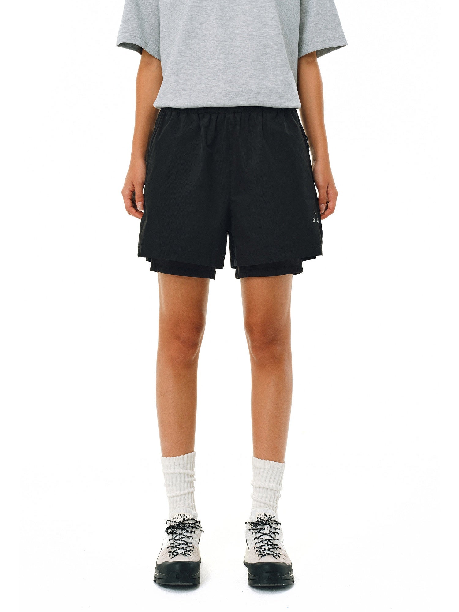 2-in-1 Running Training Shorts