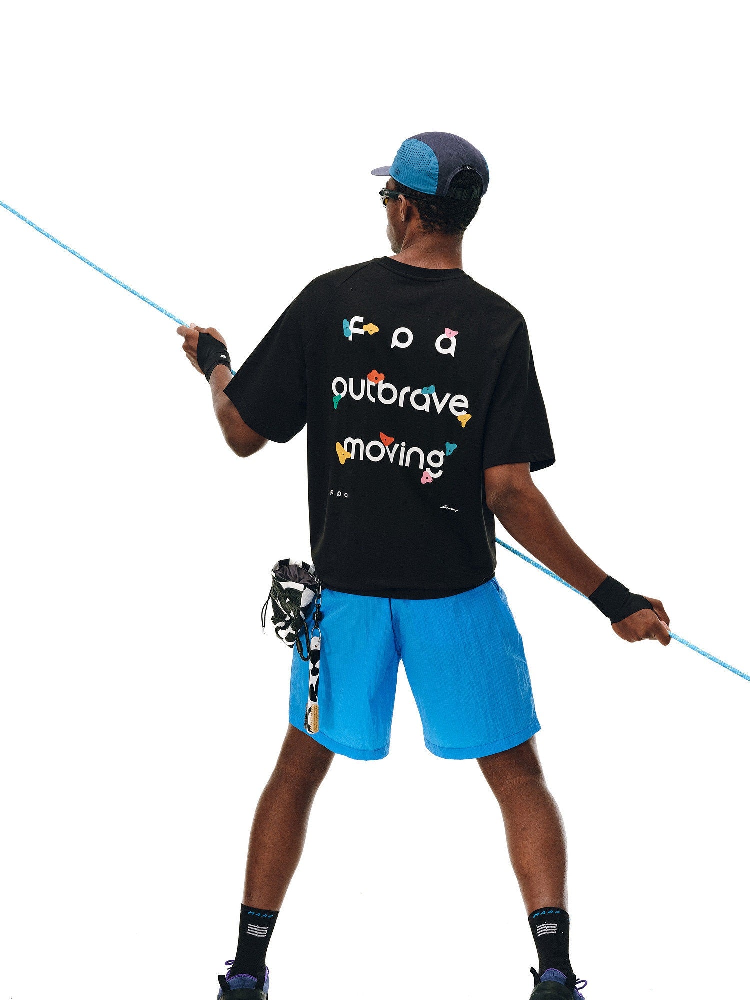 COOLMAX Climbing Graphic Short-Sleeve T-Shirt