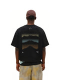 Dot Gradient Mountain Short-Sleeve T-Shirt
