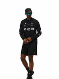 Racing Printing Turtleneck Base Long-Sleeve T-shirt