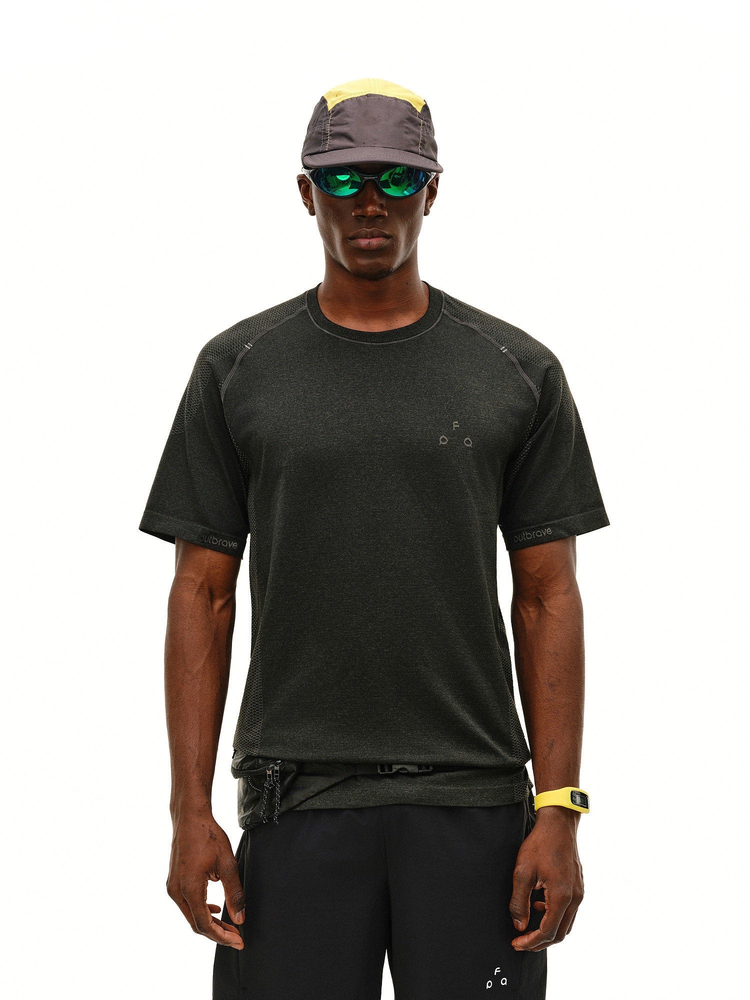 Knit Texture Short-Sleeve T-Shirt