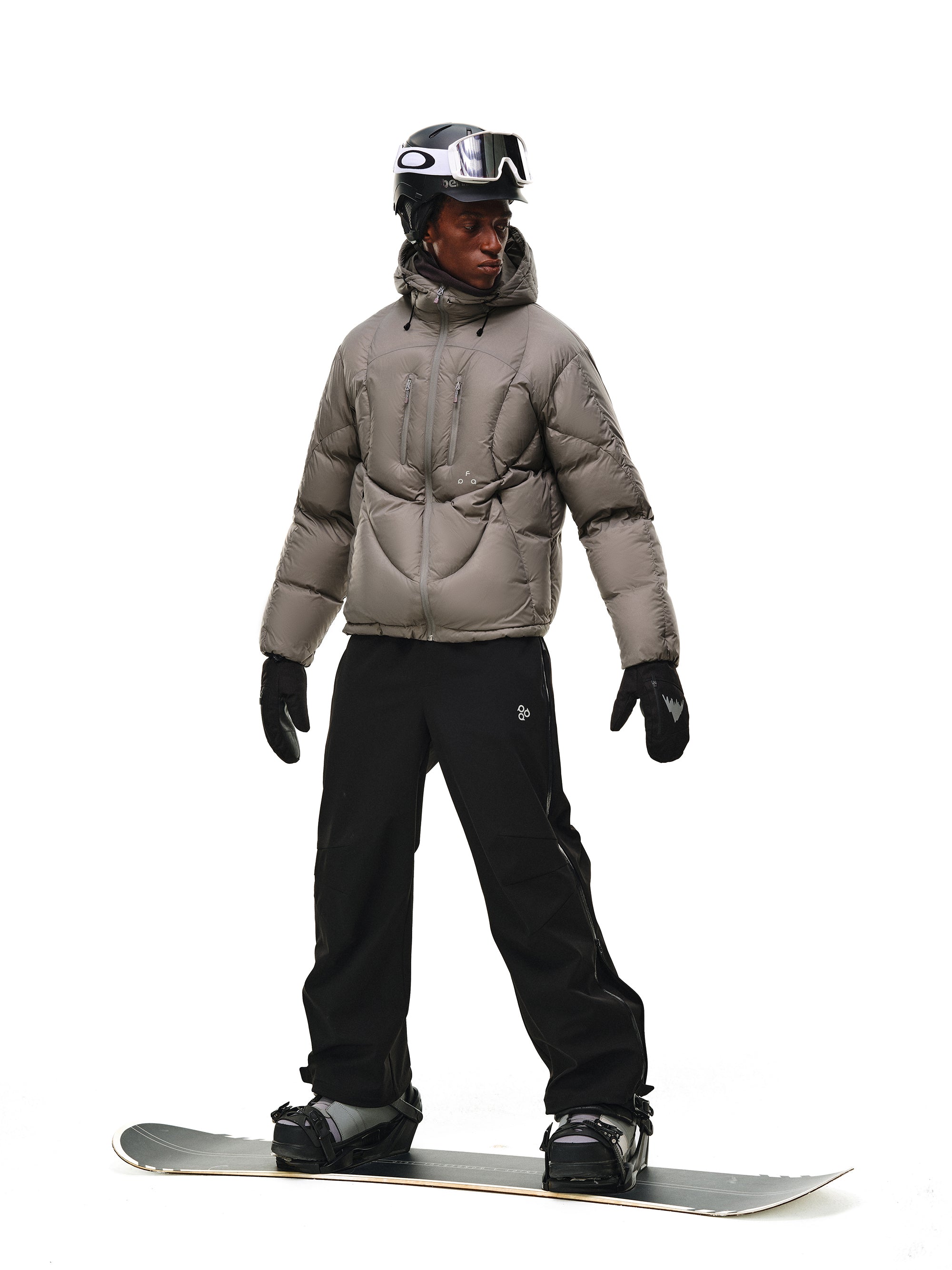 Curved Structur Hooded Down