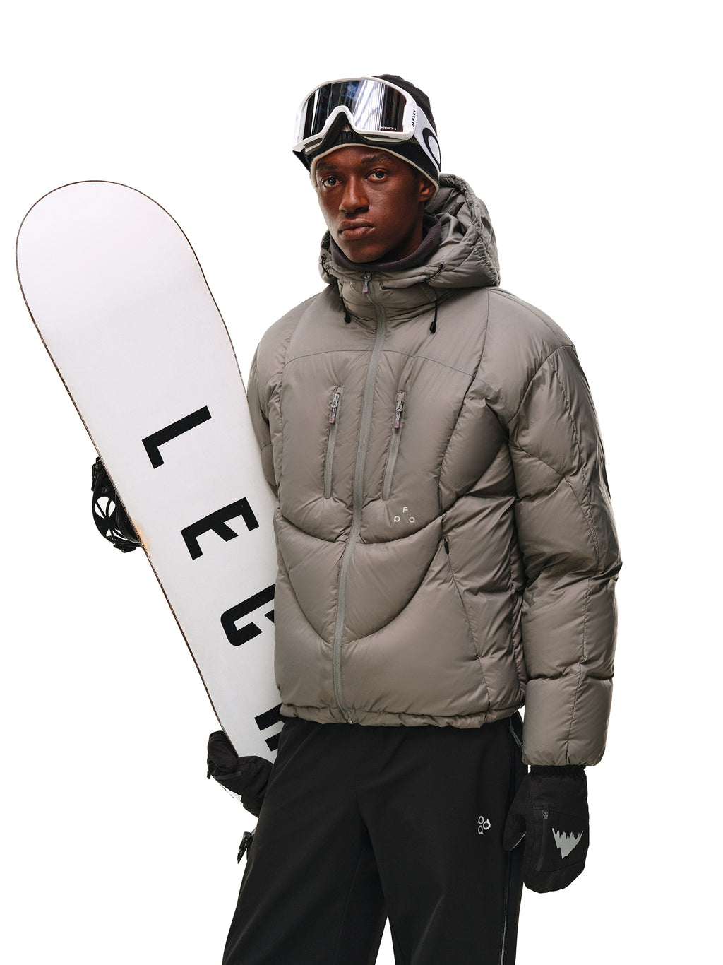 Curved Structur Hooded Down