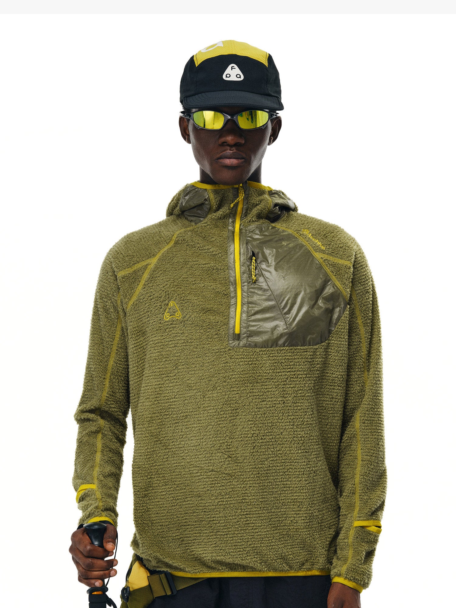 Lightweight Outdoor Fleece Hooded Long Sleeves