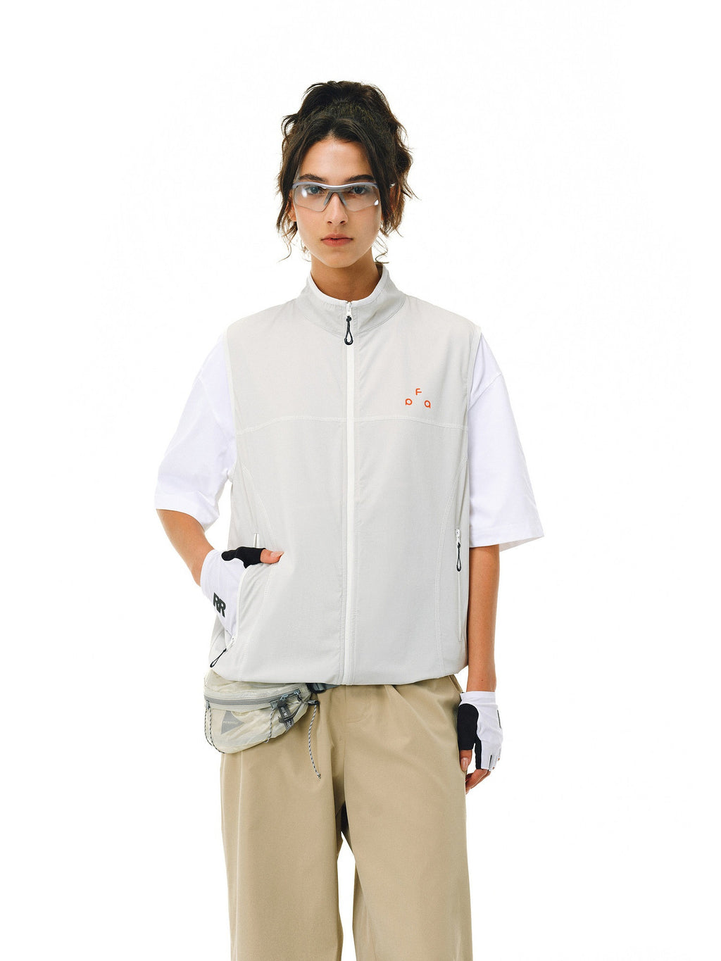 Lightweight Breathable Zip Vest