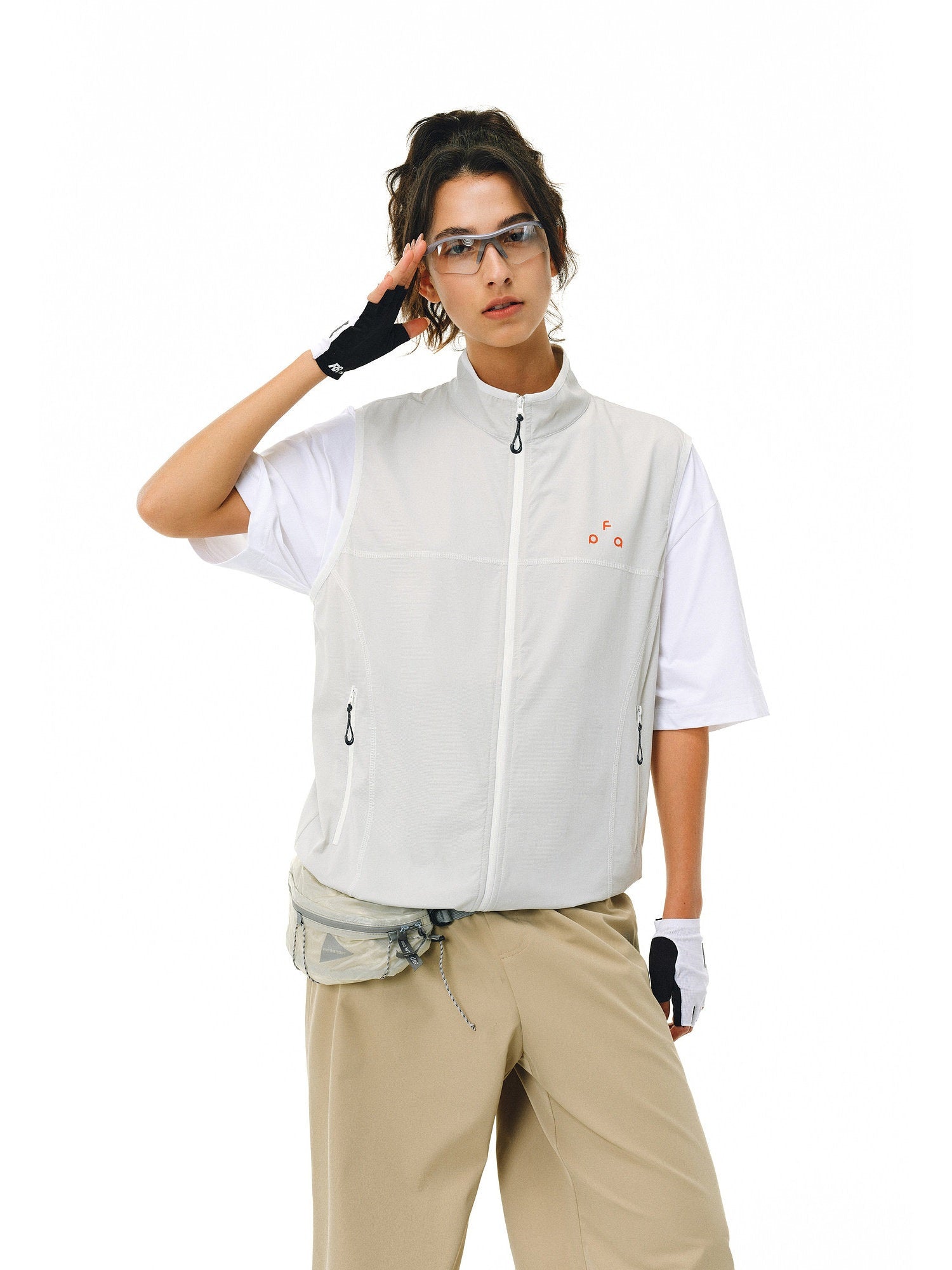 Lightweight Breathable Zip Vest