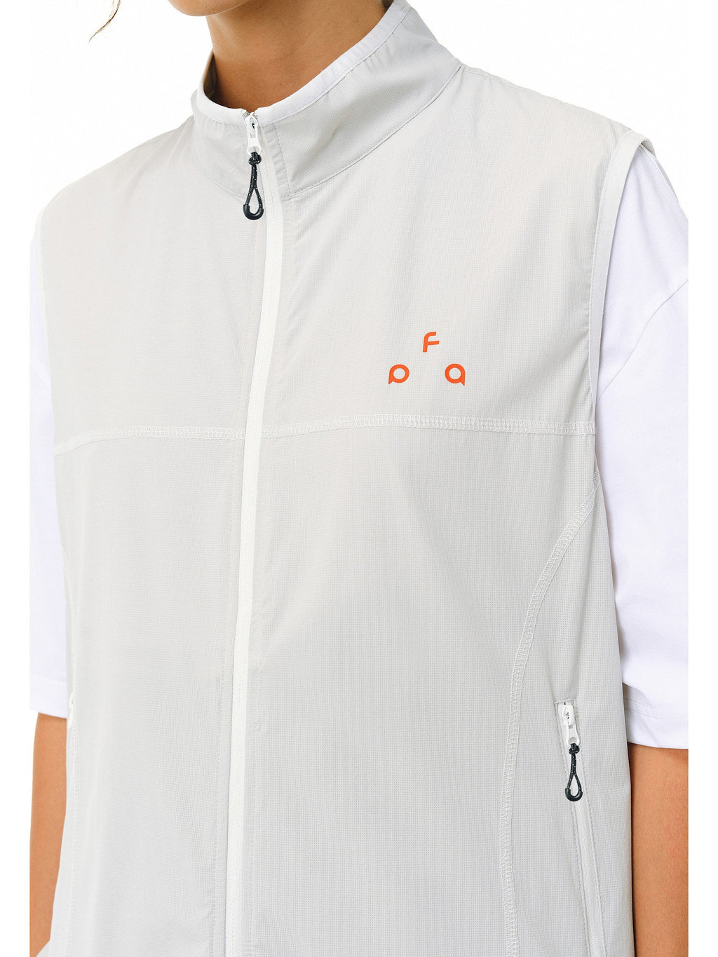 Lightweight Breathable Zip Vest