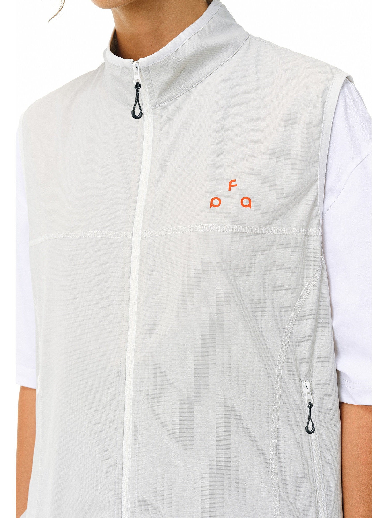 Lightweight Breathable Zip Vest