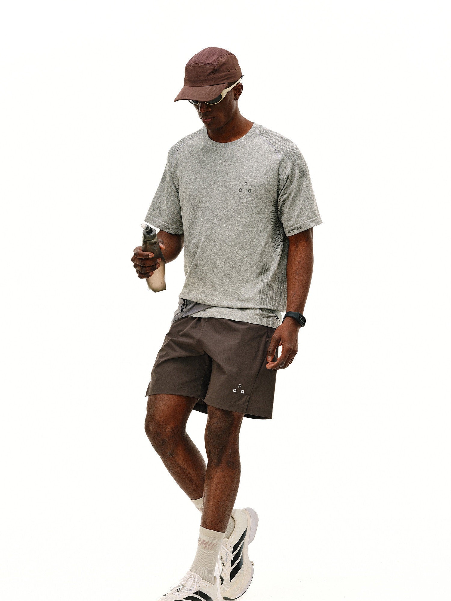 Knit Texture Short-Sleeve T-Shirt