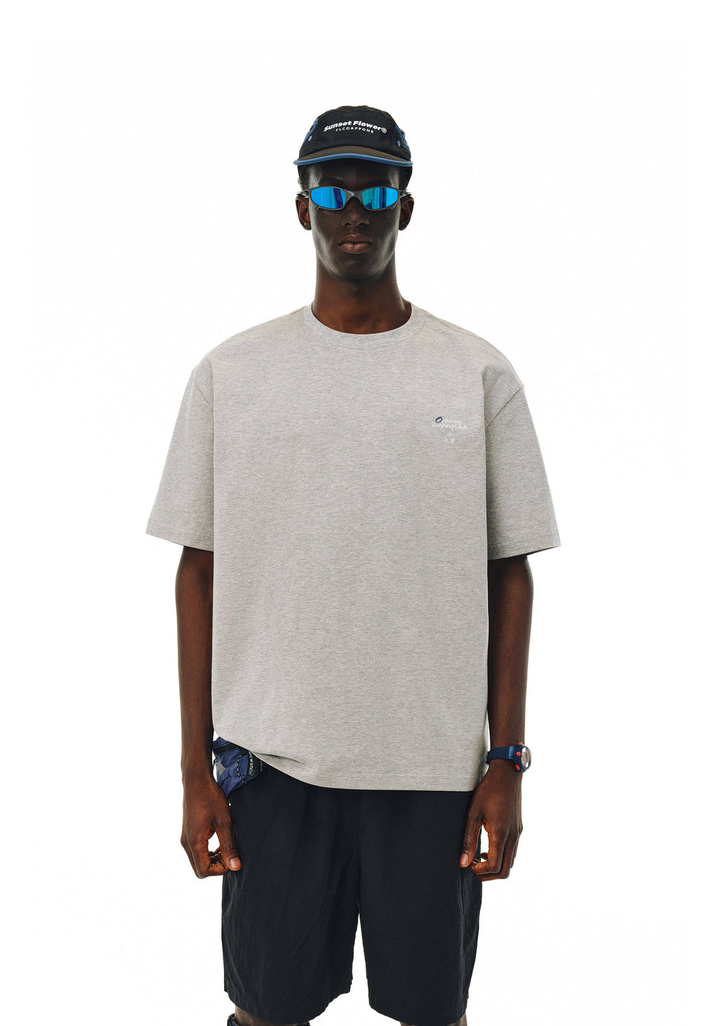 Slogan Printed Short Sleeve
