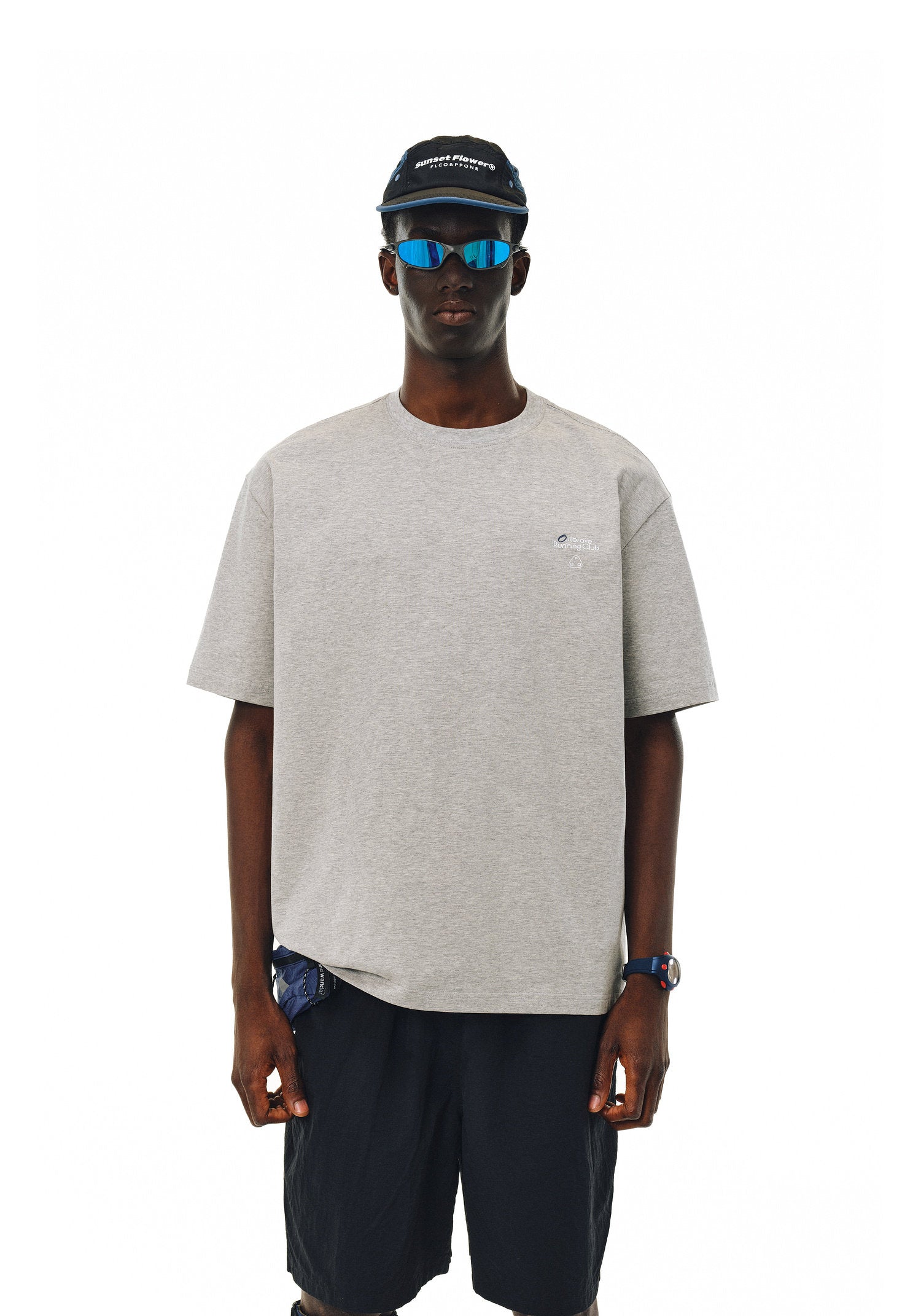Slogan Printed Short Sleeve