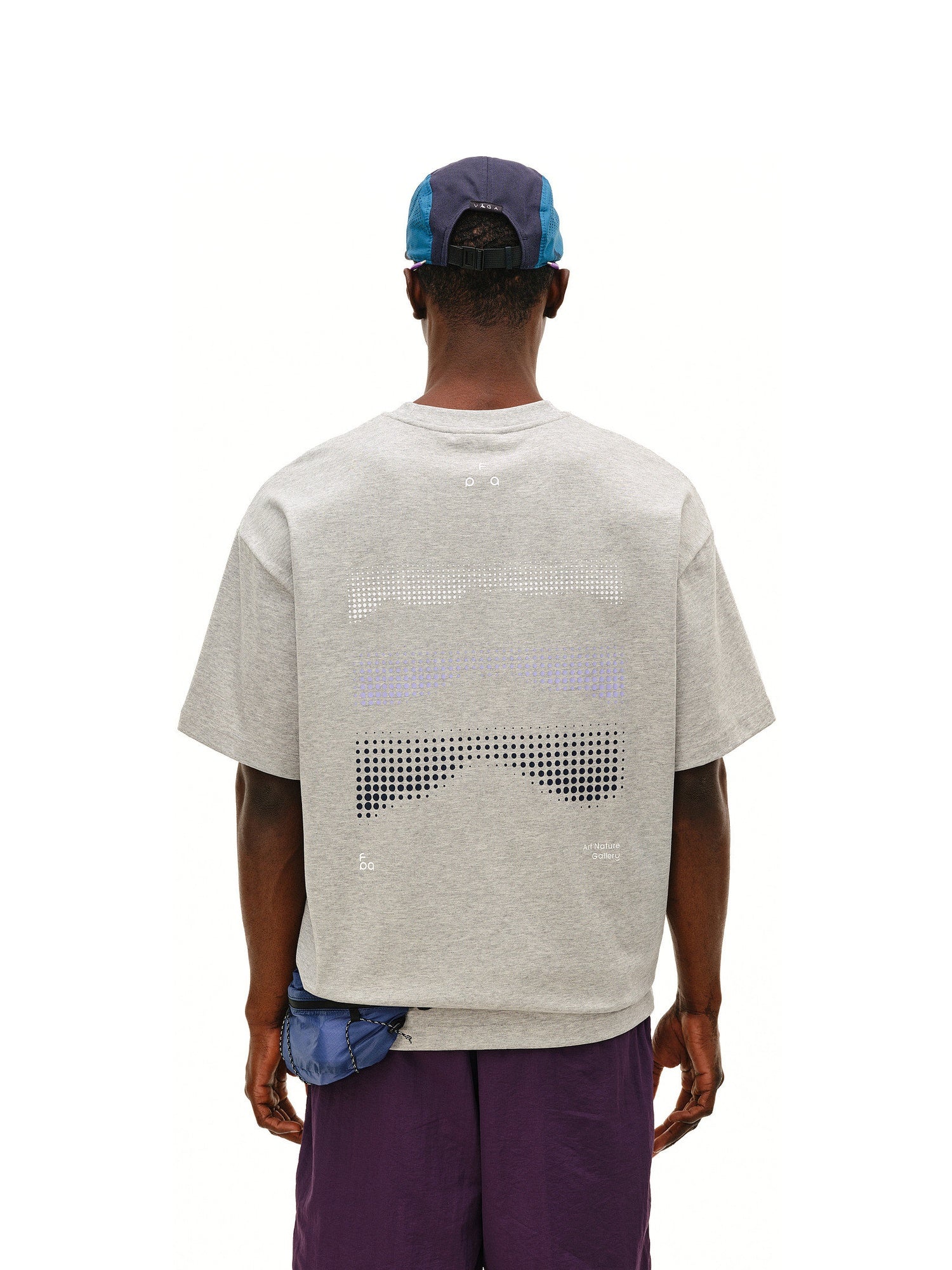 Dot Gradient Mountain Short-Sleeve T-Shirt