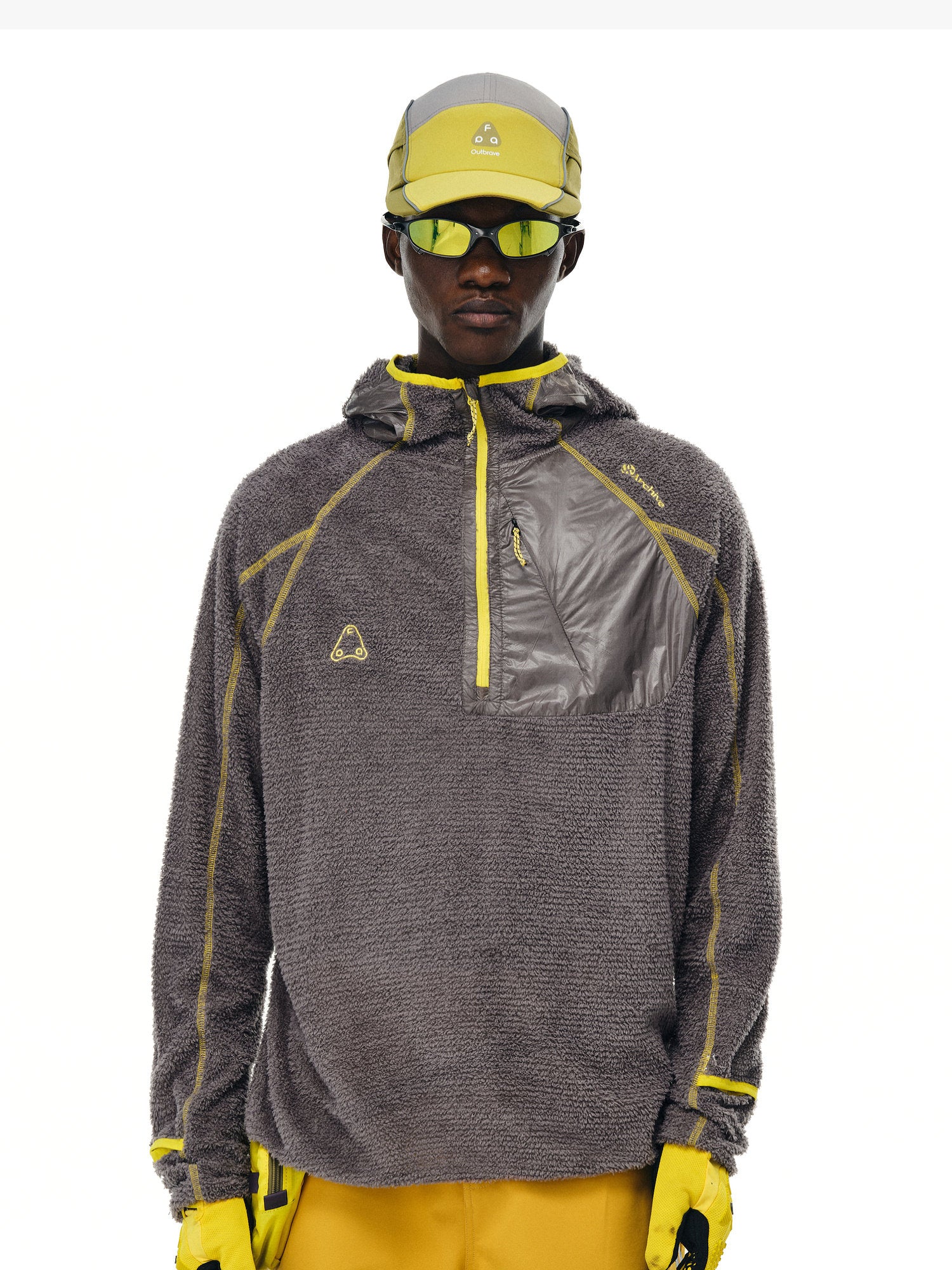 Lightweight Outdoor Fleece Hooded Long Sleeves