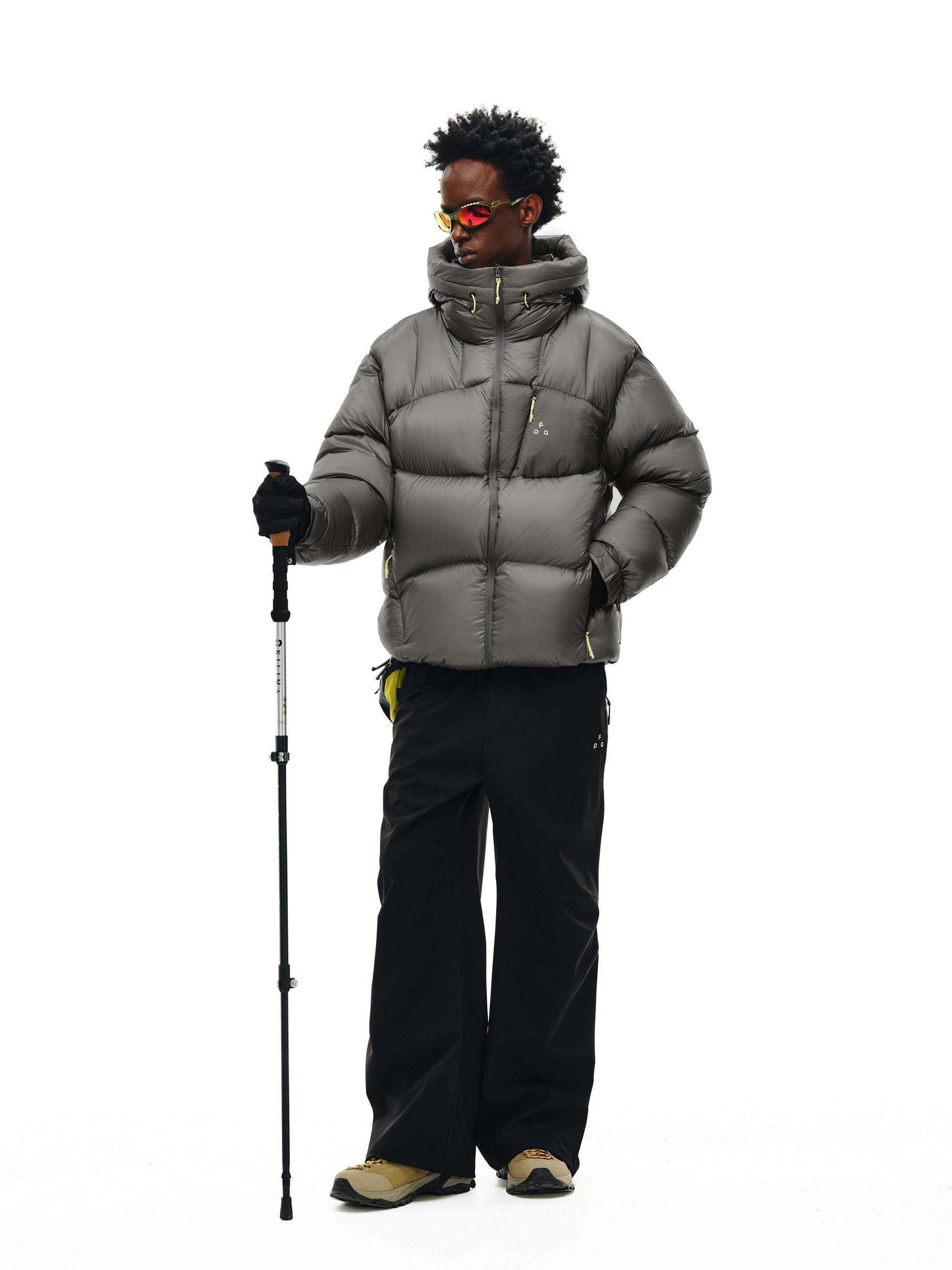 800 Fill Power Contrast Hooded Down