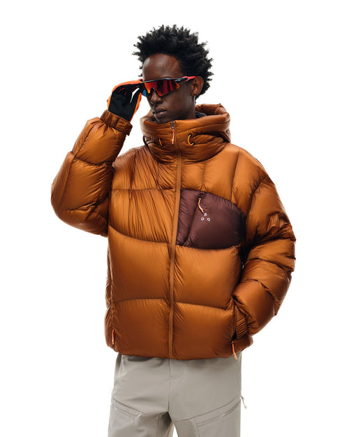 800 Fill Power Contrast Hooded Down