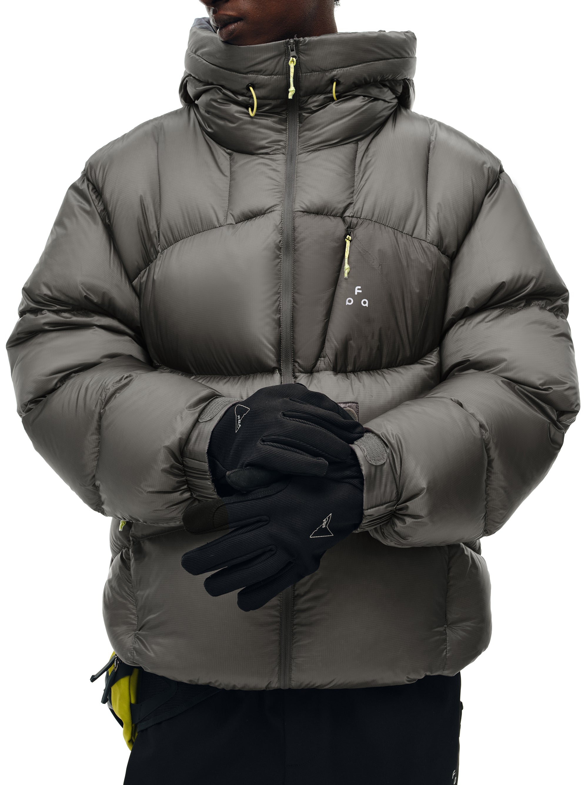 800 Fill Power Contrast Hooded Down