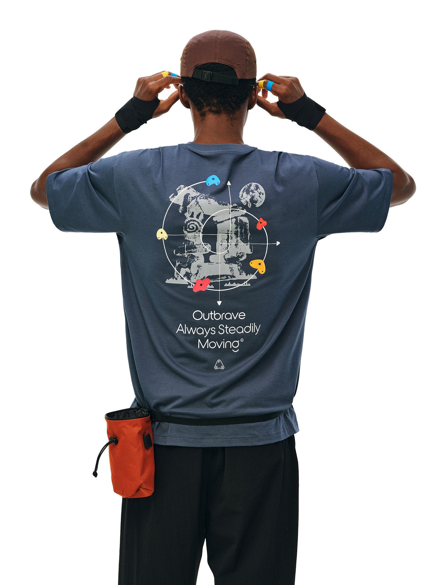 Climbing Sports Printed Short-Sleeve