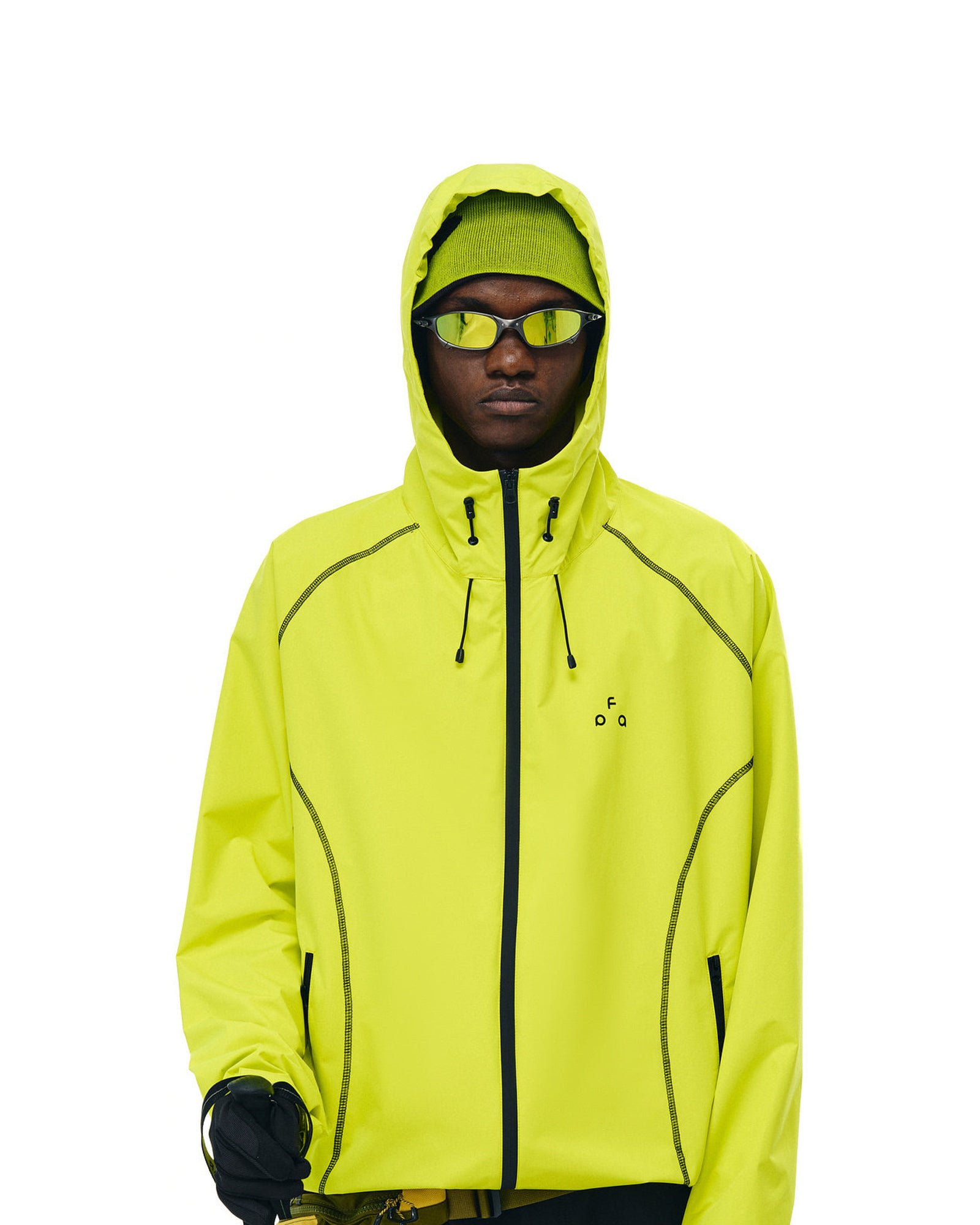 Three-Proof Hasselblad Contrast Color Shell Jacket