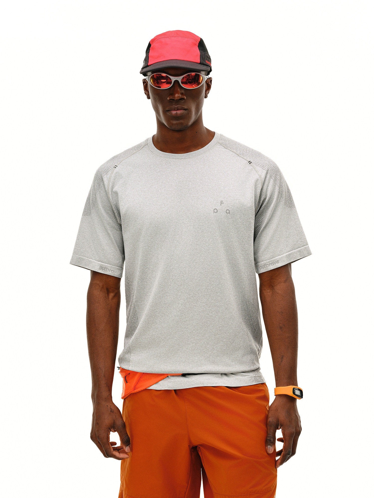 Knit Texture Short-Sleeve T-Shirt
