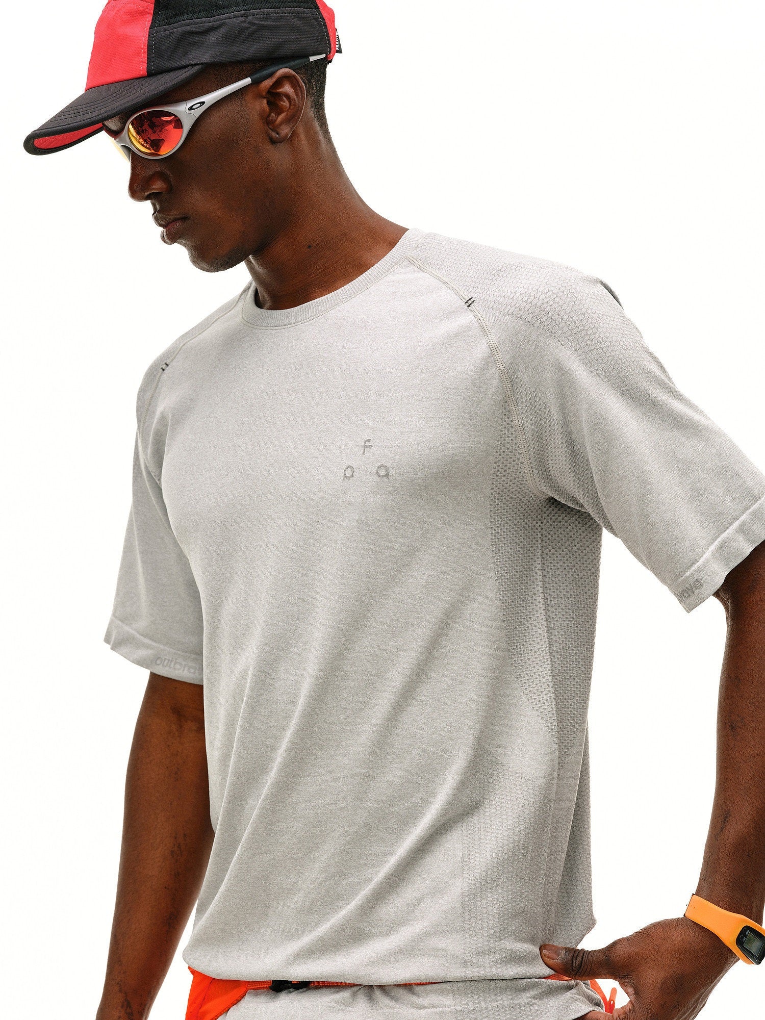 Knit Texture Short-Sleeve T-Shirt