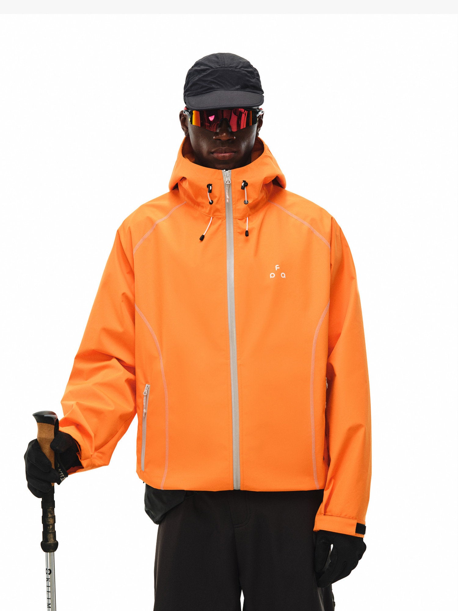 Three-Proof Hasselblad Contrast Color Shell Jacket