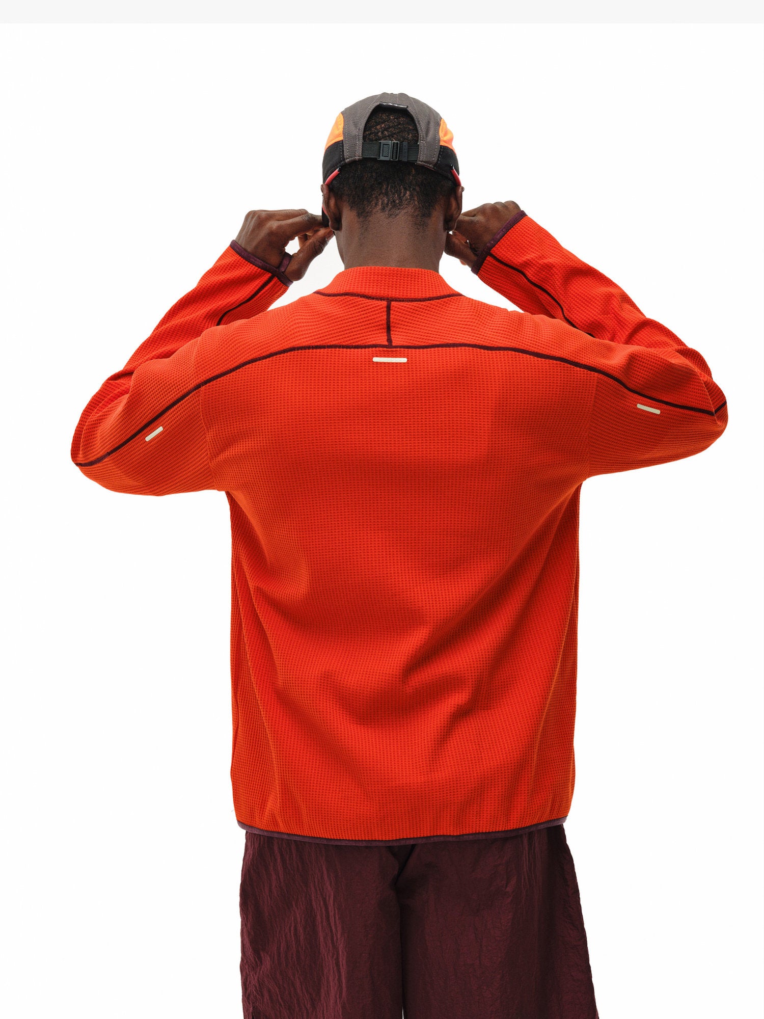 Sports Contrast Color Bright Line Coat