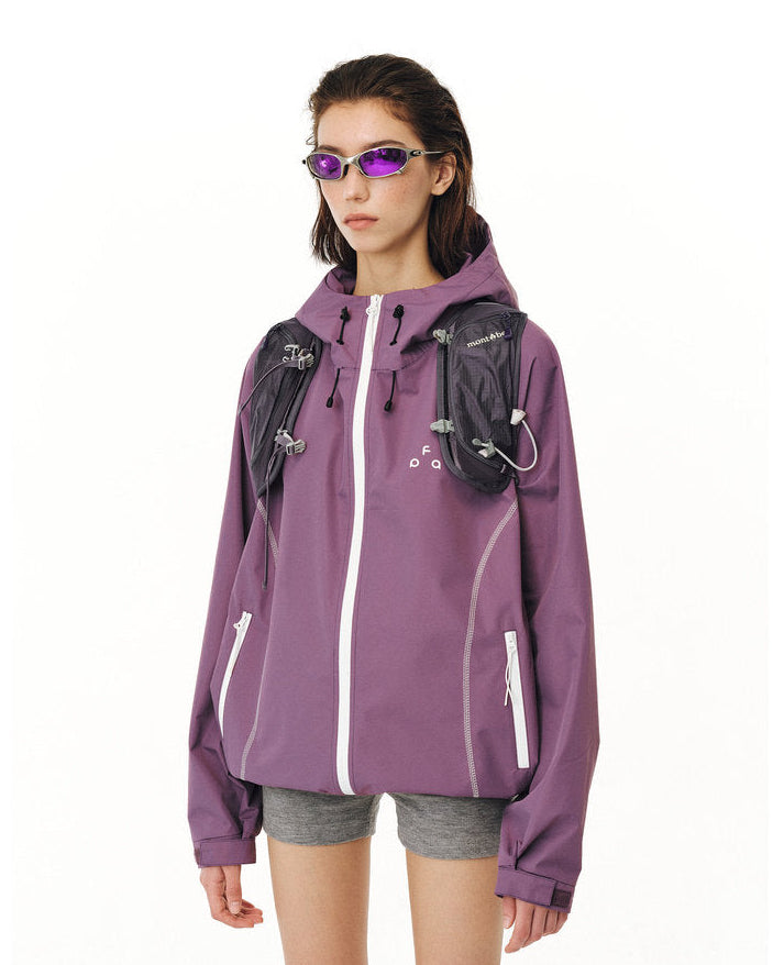 Three-Proof Hasselblad Contrast Color Shell Jacket
