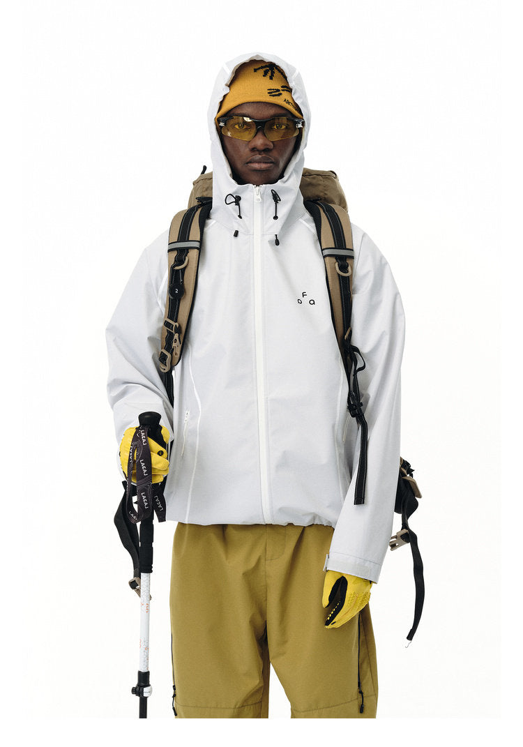 Three-Proof Hasselblad Contrast Color Shell Jacket