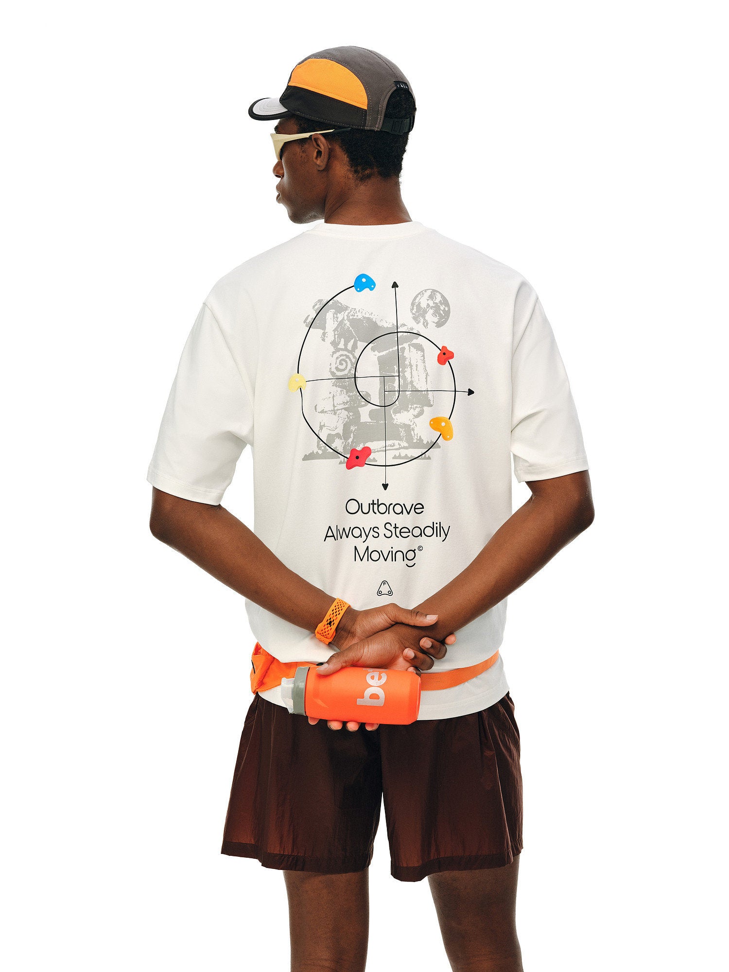 Climbing Sports Printed Short-Sleeve