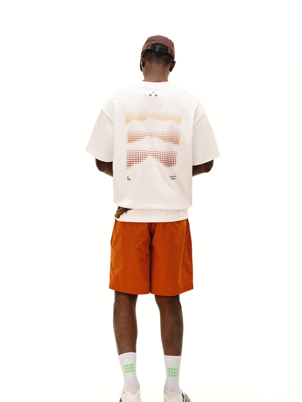Dot Gradient Mountain Short-Sleeve T-Shirt