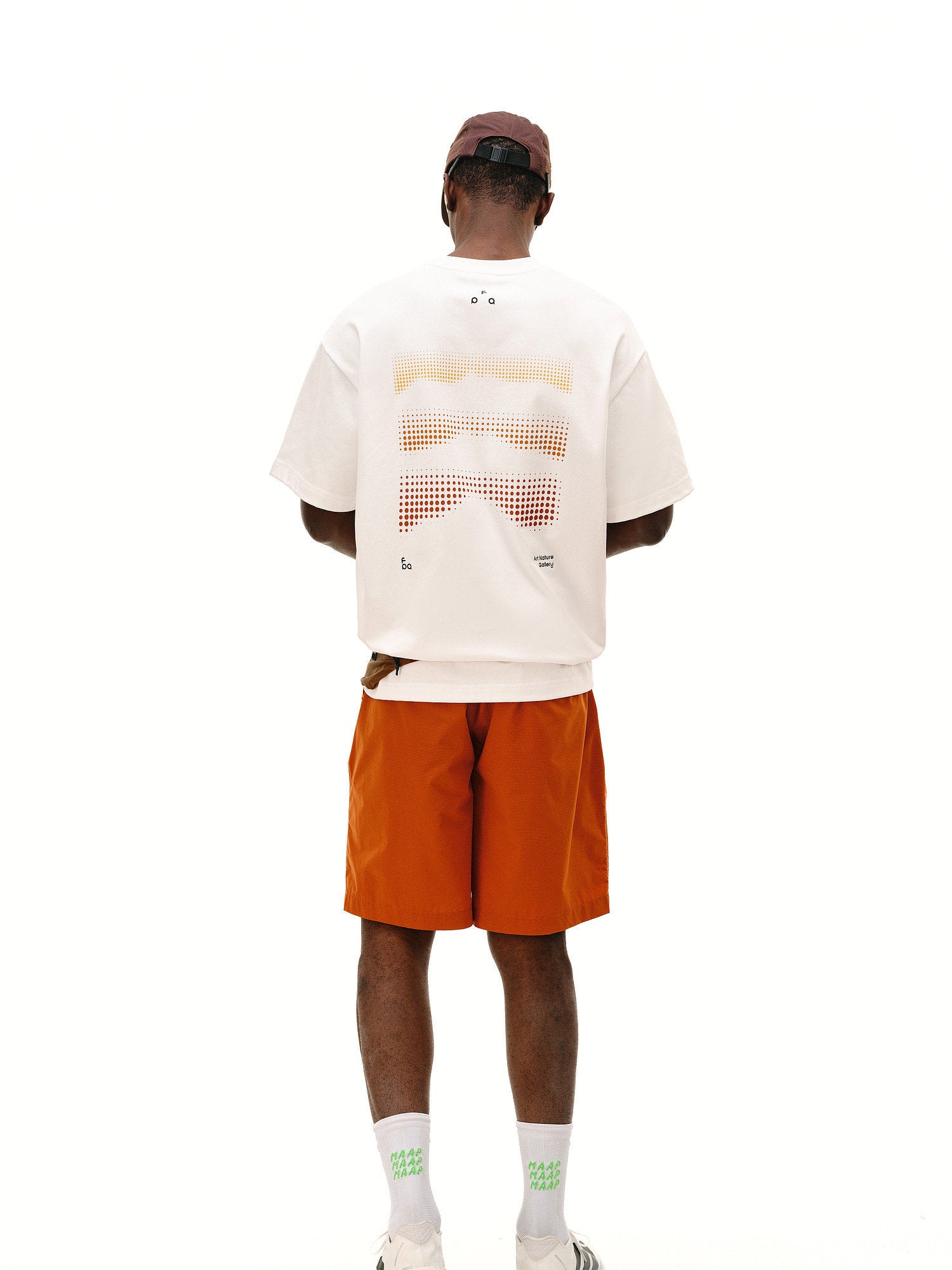 Dot Gradient Mountain Short-Sleeve T-Shirt